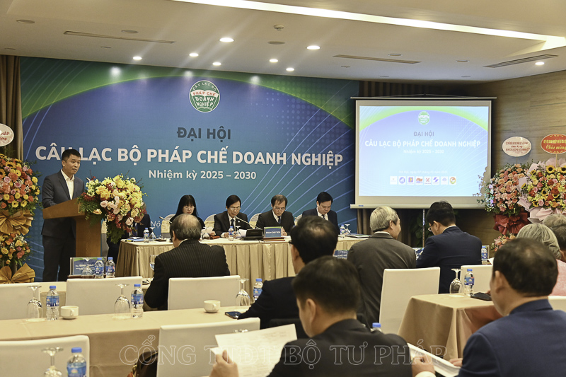 Đại hội Câu lạc bộ Pháp chế Doanh nghiệp nhiệm kỳ 2025-2030